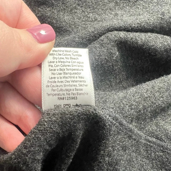 Beyond Yoga Gray Modal Dolman Sleeve Fleece‎ Cardigan Size US XS/S - Picture 11 of 11